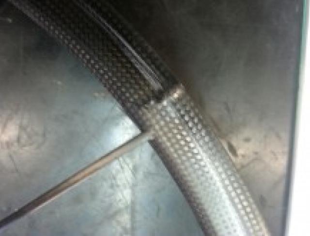 rottura su cerchio lightweight profilo basso