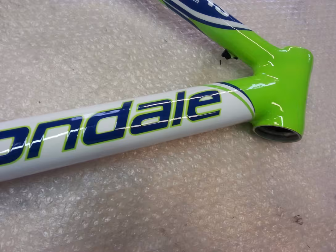 cannondale telaio a lavoro ultimato